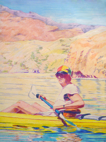Artist As a Kayaker