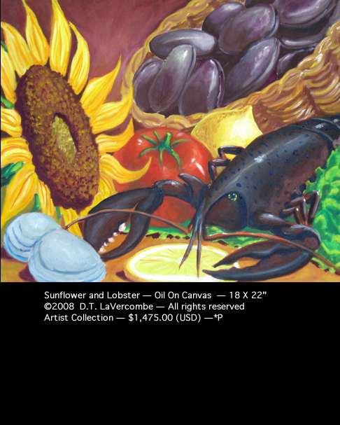 Sunflower and Lobster